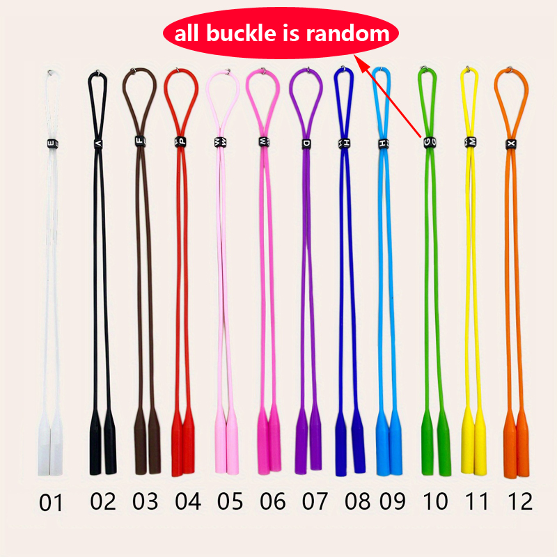 Sunglass Retainer Cord - 12 sztuk/24 sztuk okulary sportowe ustalający