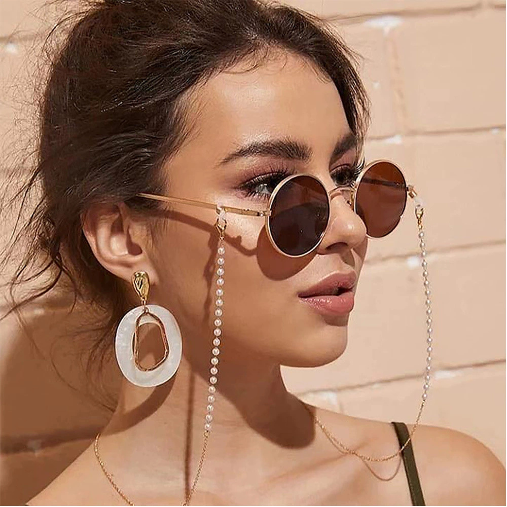 Sunglass Retainer Cord - 2025 łańcuszek do okularów sztuczna perła