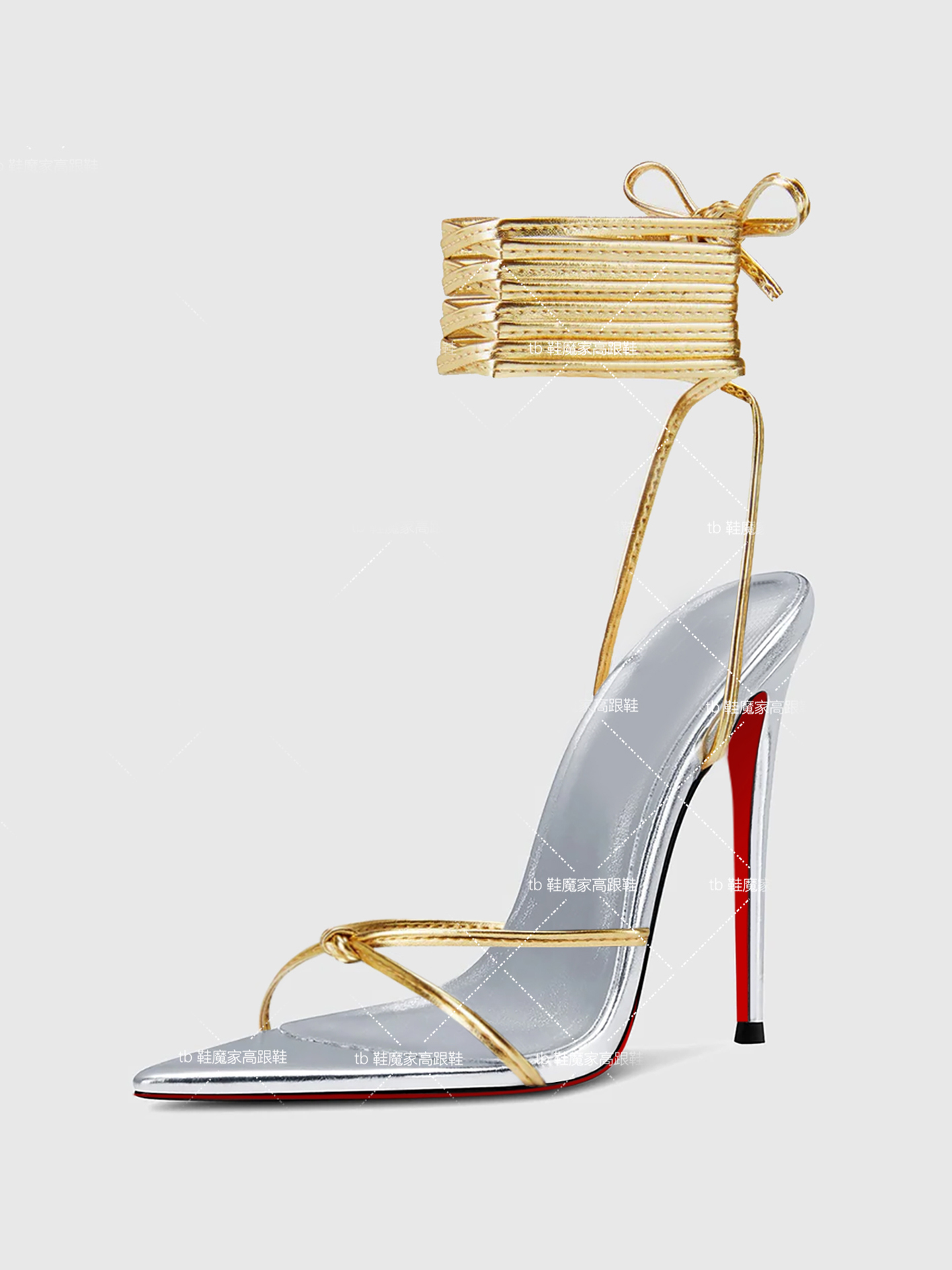 Casual Sandal Leather - Nowe sandały na wysokim obcasie z