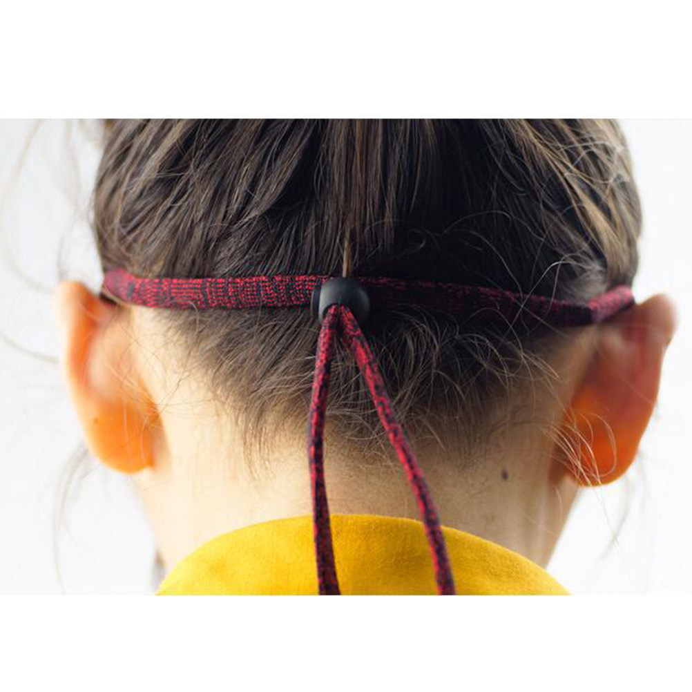 Sunglass Retainer Cord - 5 sztuk – regulowany, antypoślizgowy pasek
