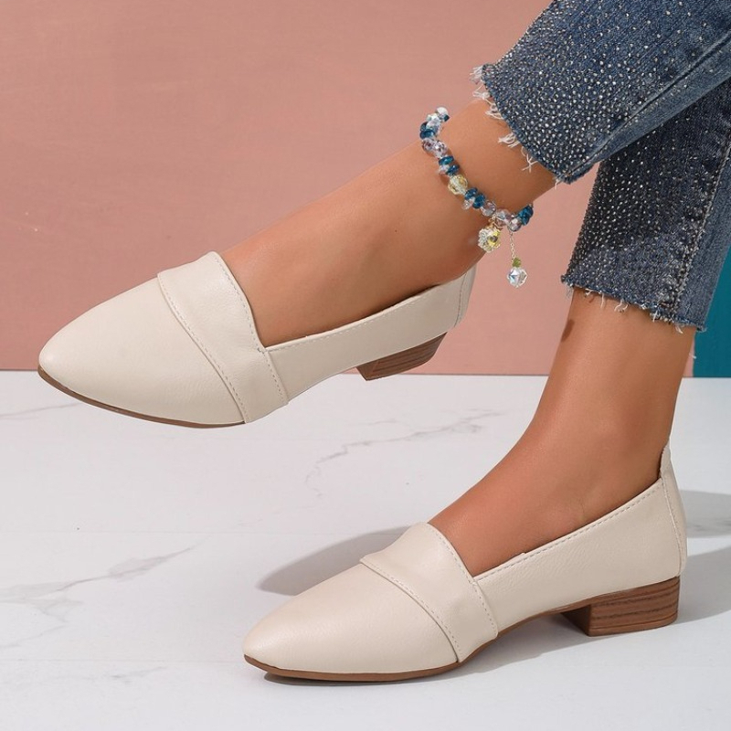 Wsuwane buty damskie, płaskie, – Casual Sandal Leather recenzja i cena
