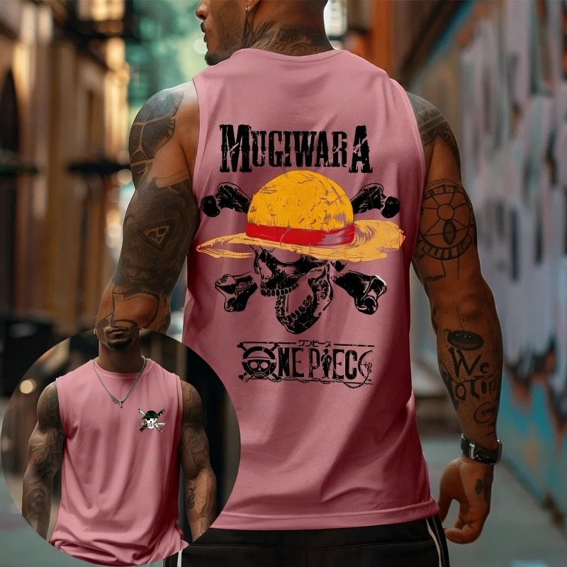 Koszulka bez rękawów One Piece – Tank Top Muscle recenzja i cena