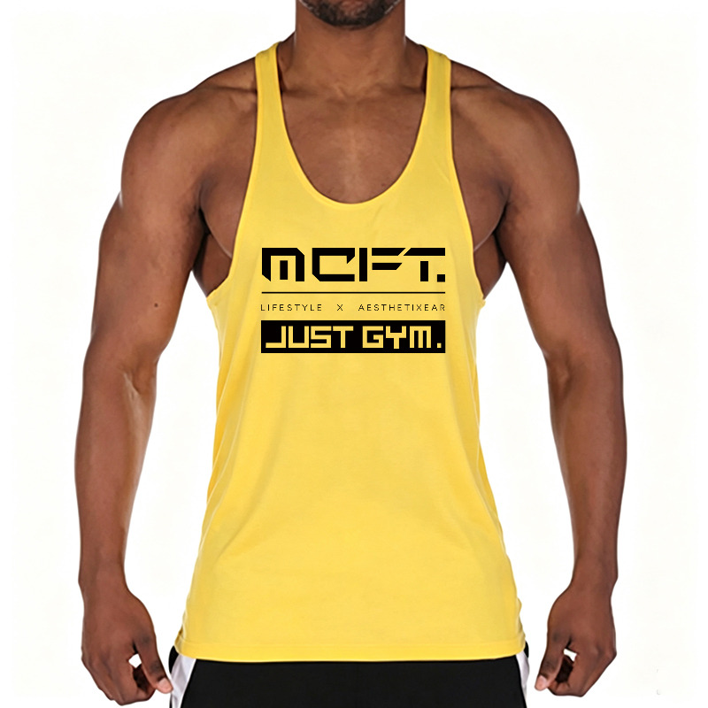 Męska bawełniana koszulka bez  – Tank Top Muscle recenzja i cena