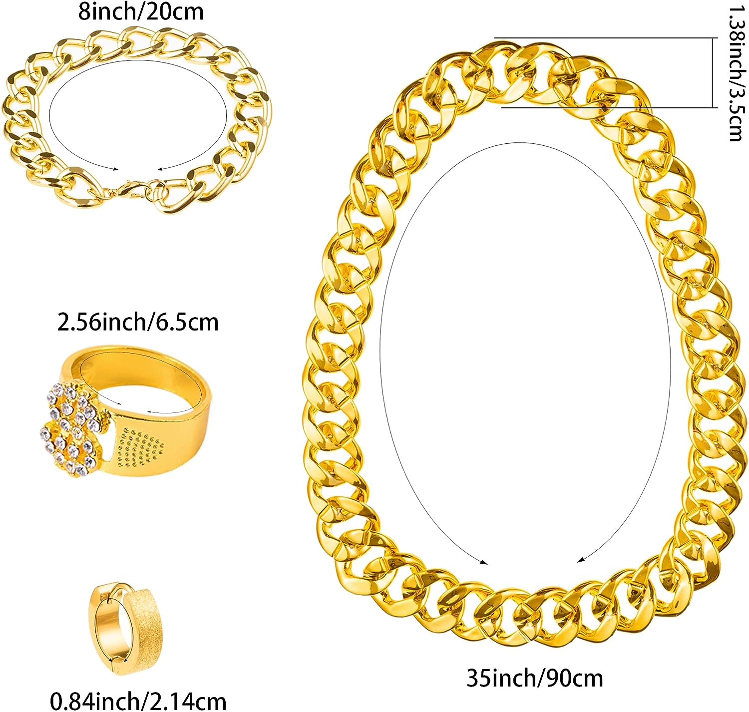PESENAR 80s 90sHip Hop Costume – Sunglass Retainer Cord recenzja i cena